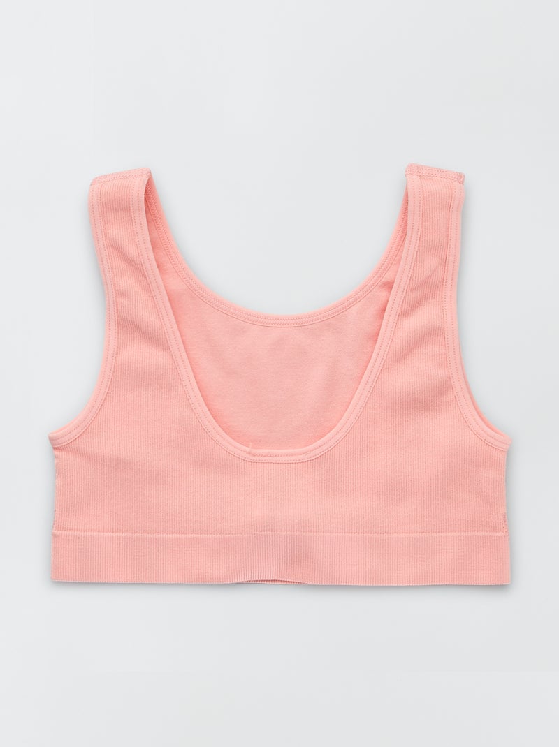 Set di 2 reggiseni sportivi ROSA - Kiabi