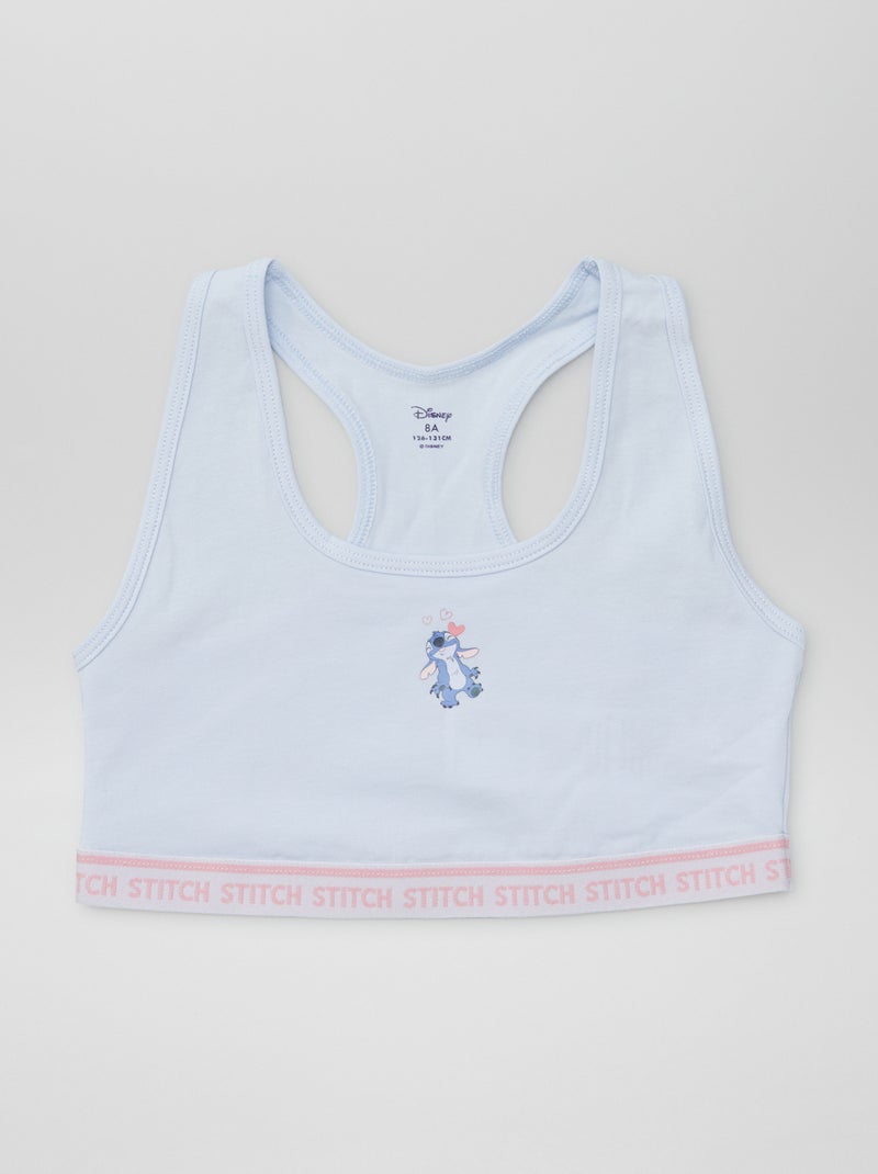 Set di 2 reggiseni sportivi 'Stitch' 'Disney' BLU - Kiabi