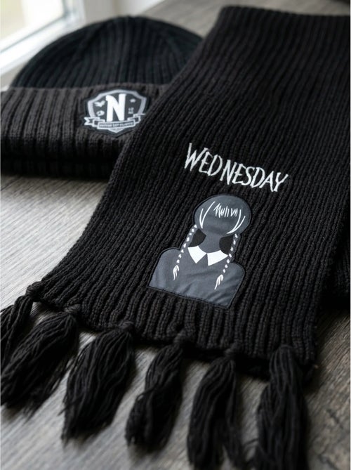 Set di 2 sciarpe multicolore wednesday netflix - Kiabi