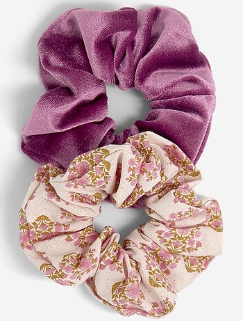 Set di 2 scrunchie