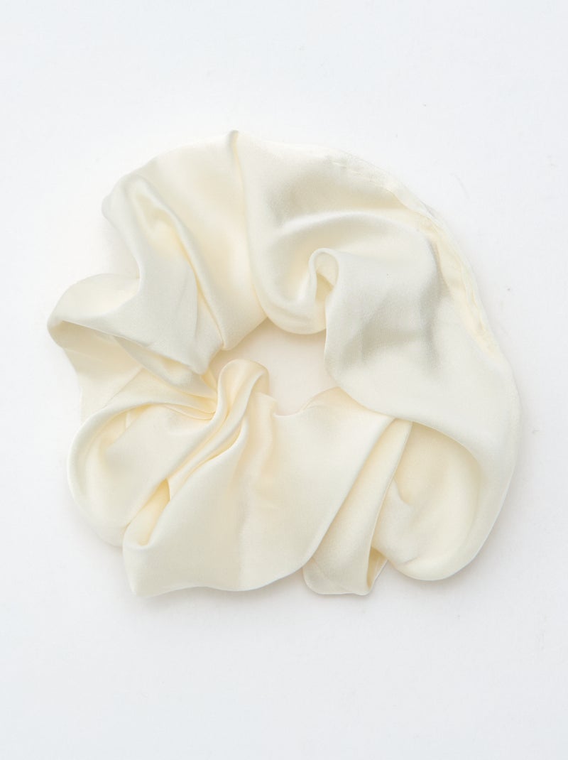 Set di 2 scrunchies satinati Verde - Kiabi