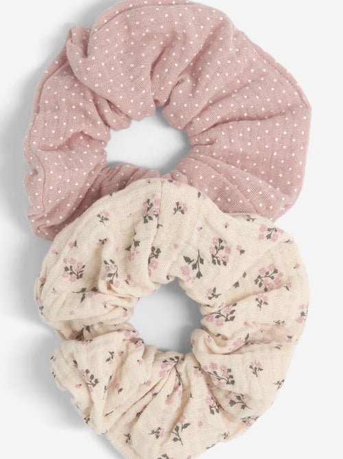 Set di 2 scrunchies stampati - Kiabi