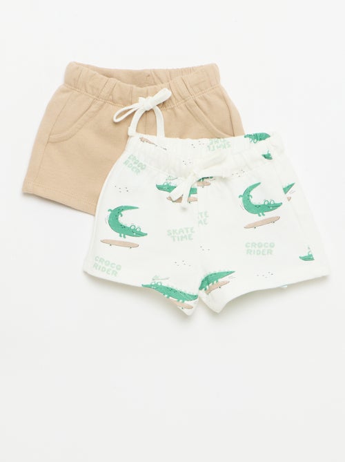 Set di 2 shorts - Kiabi Set di 2 shorts - Kiabi