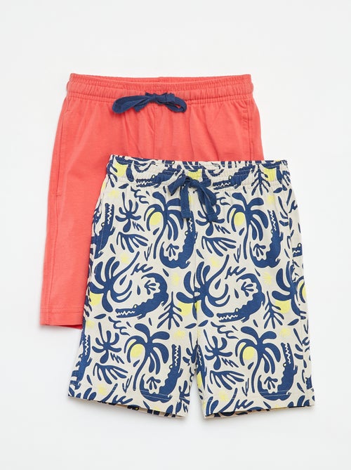 Set di 2 shorts colorati - Kiabi