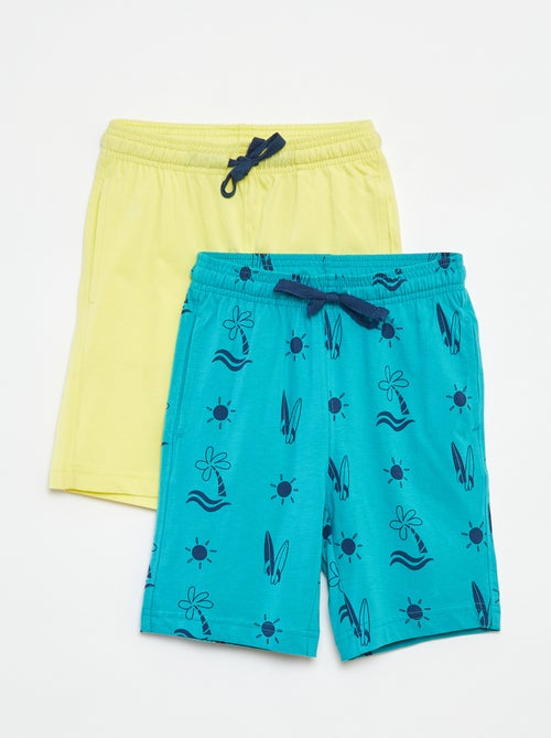 Set di 2 shorts colorati - Kiabi