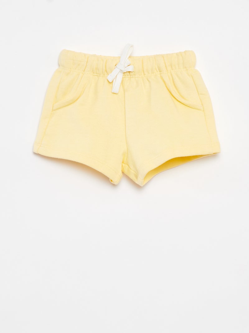 Set di 2 shorts con cordoncini BIANCO - Kiabi
