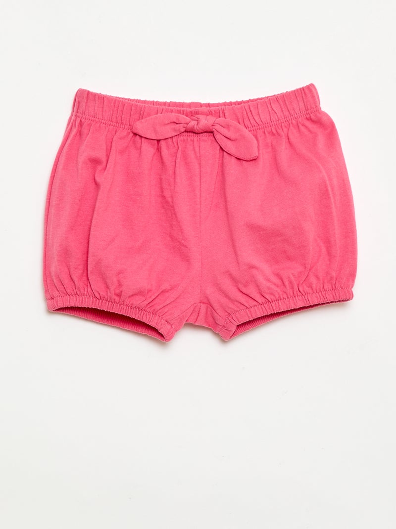 Set di 2 shorts con fiocchi fantasia Bianco - Kiabi