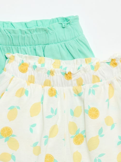 Set di 2 shorts con vita elasticizzata - Kiabi