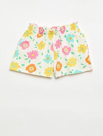 Set di 2 shorts con vita elasticizzata