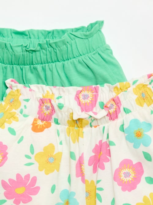 Set di 2 shorts con vita elasticizzata - Kiabi