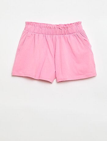Set di 2 shorts con vita elasticizzata