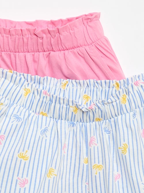 Set di 2 shorts con vita elasticizzata - Kiabi