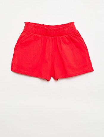 Set di 2 shorts con vita elasticizzata