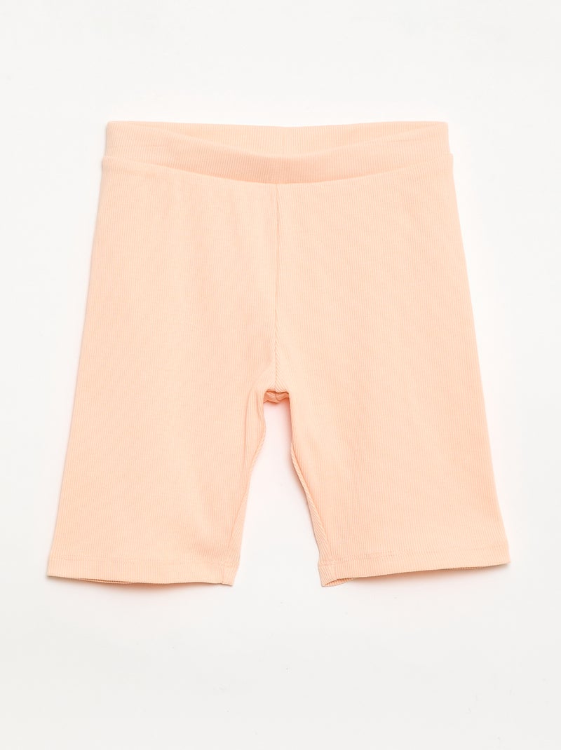 Set di 2 shorts da ciclista Arancione - Kiabi