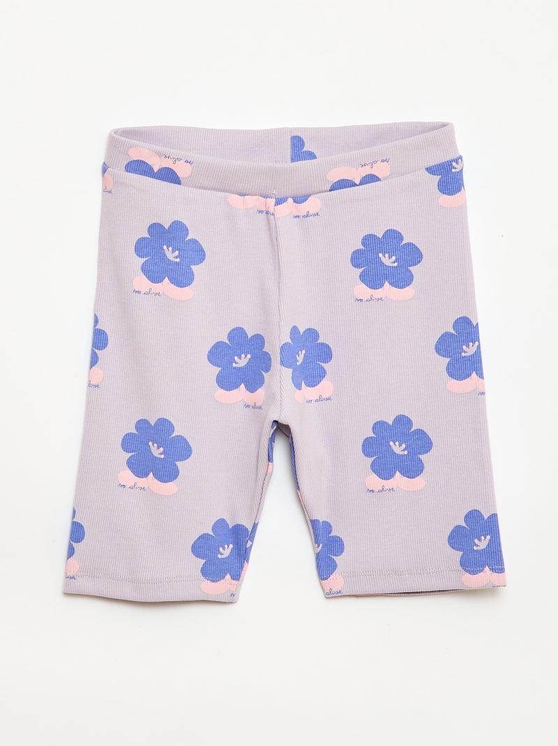 Set di 2 shorts da ciclista Arancione - Kiabi
