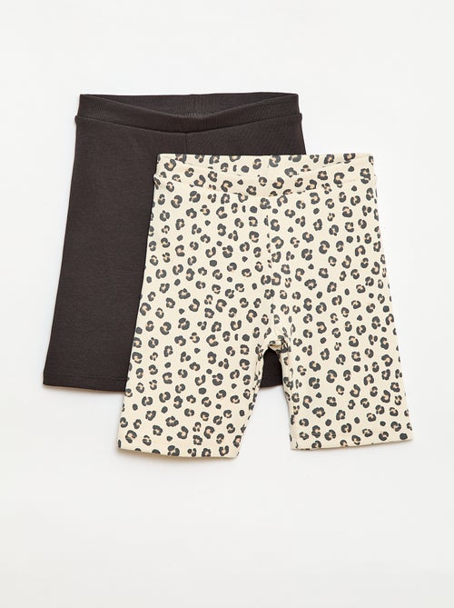 Set di 2 shorts da ciclista - Kiabi