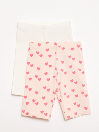 Set di 2 shorts da ciclista
