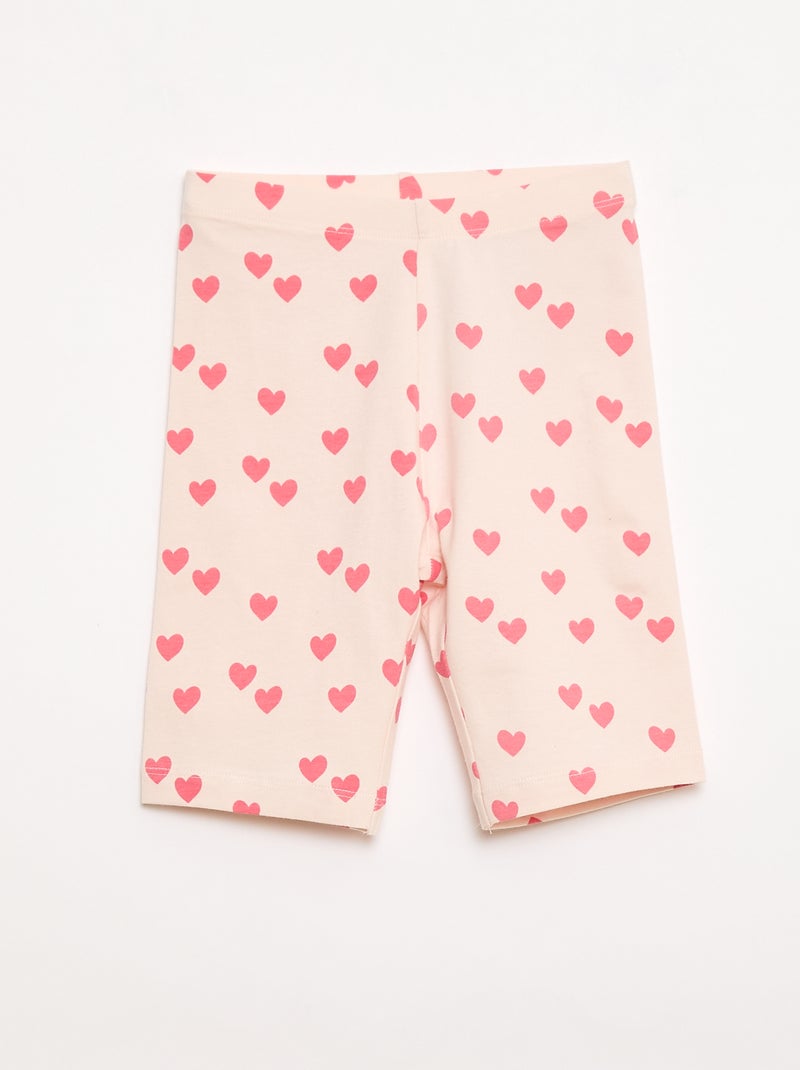 Set di 2 shorts da ciclista Bianco - Kiabi