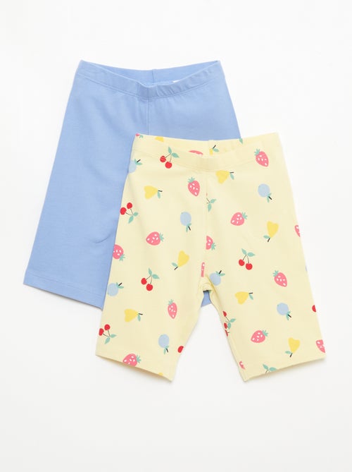 Set di 2 shorts da ciclista - Kiabi