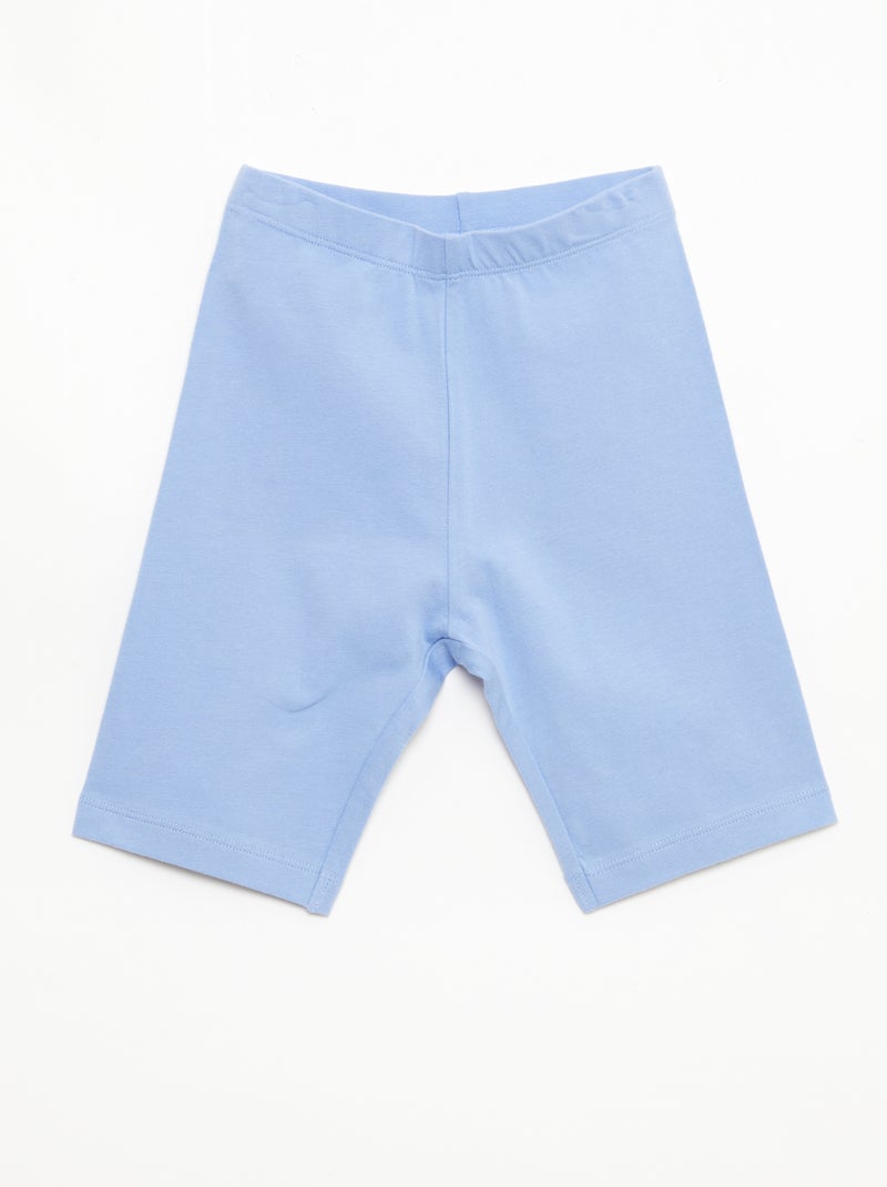 Set di 2 shorts da ciclista Blu - Kiabi