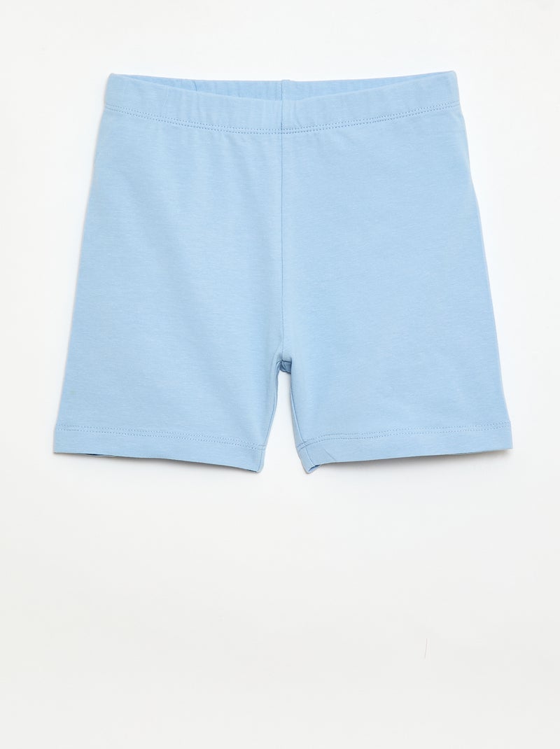 Set di 2 shorts da ciclista Blu - Kiabi