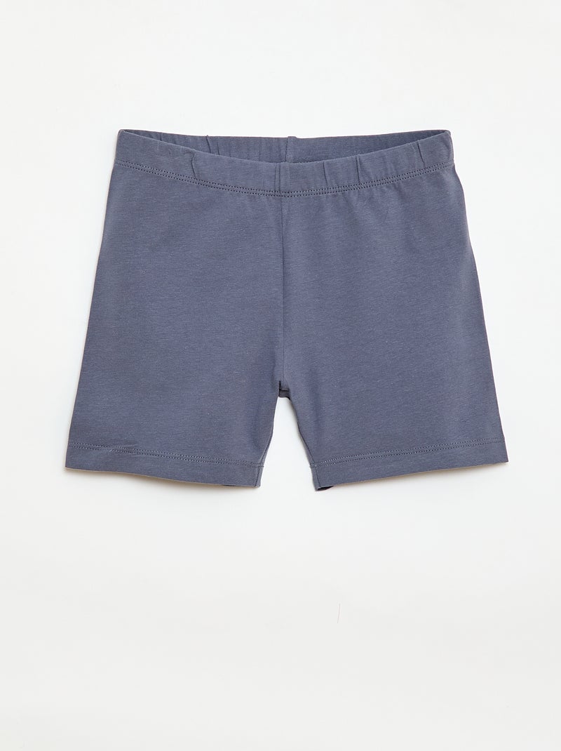 Set di 2 shorts da ciclista Blu - Kiabi