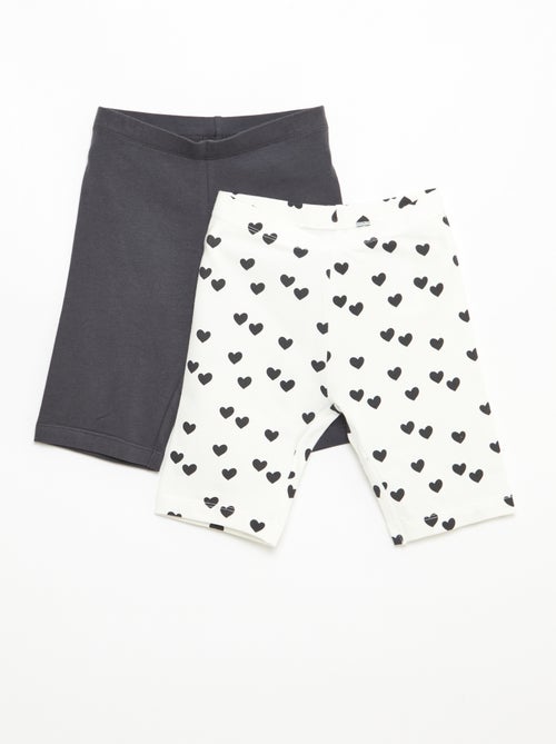 Set di 2 shorts da ciclista - Kiabi