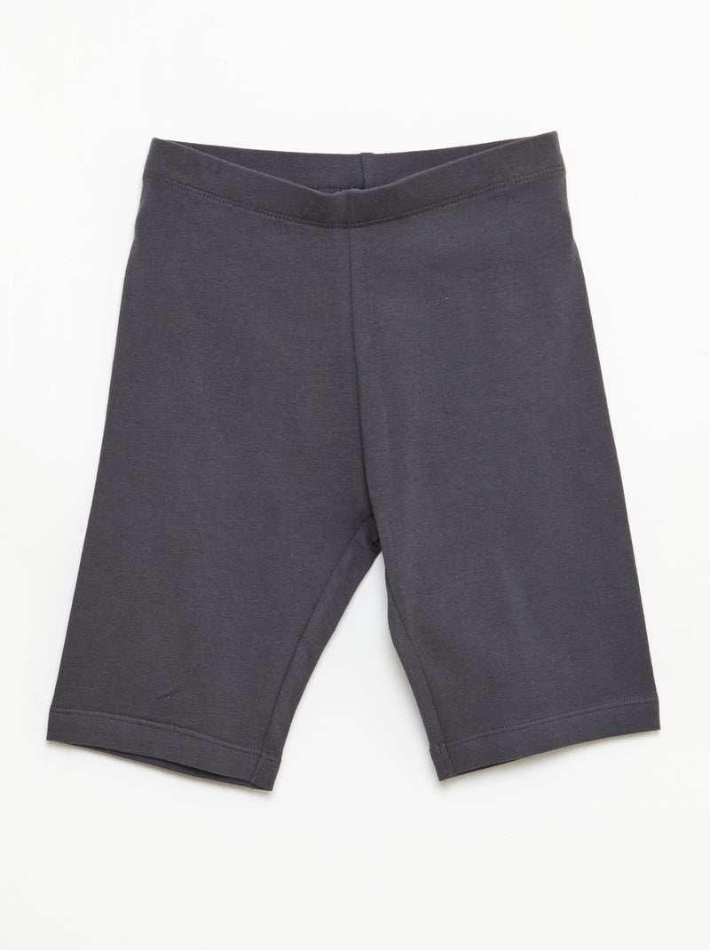 Set di 2 shorts da ciclista Nero - Kiabi