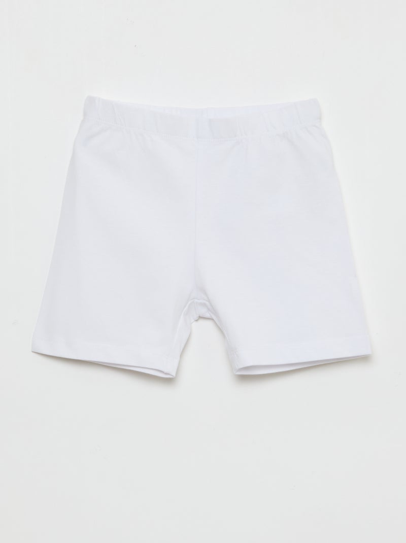 Set di 2 shorts da ciclista Nero - Kiabi