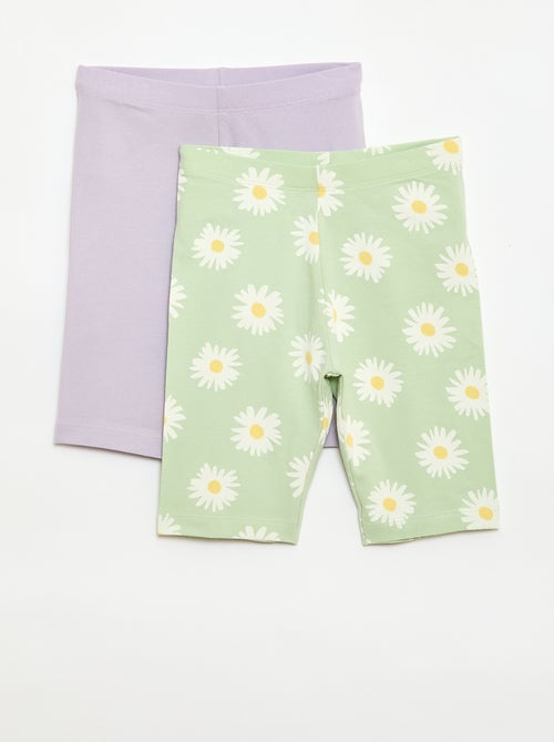 Set di 2 shorts da ciclista - Kiabi