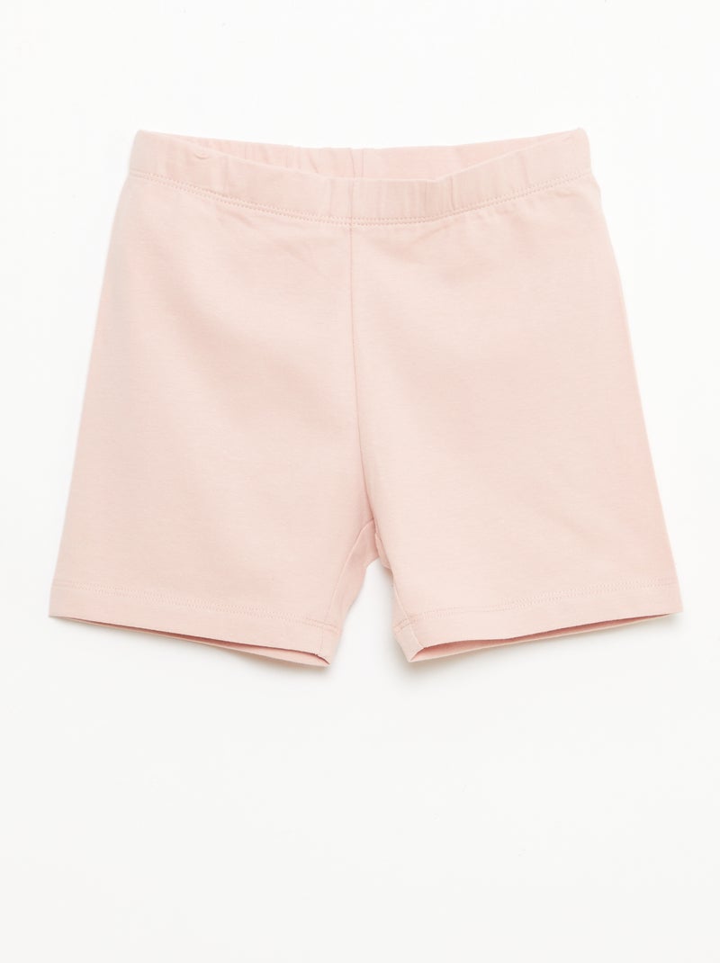Set di 2 shorts da ciclista Rosa - Kiabi