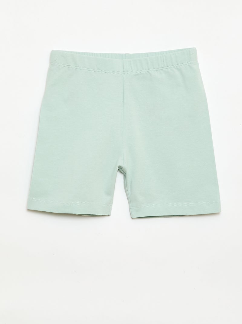 Set di 2 shorts da ciclista Viola - Kiabi