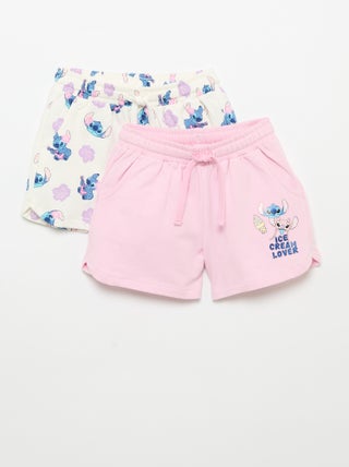 Set di 2 shorts \'Disney\' in felpa non garzata