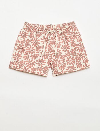 Set di 2 shorts in cotone