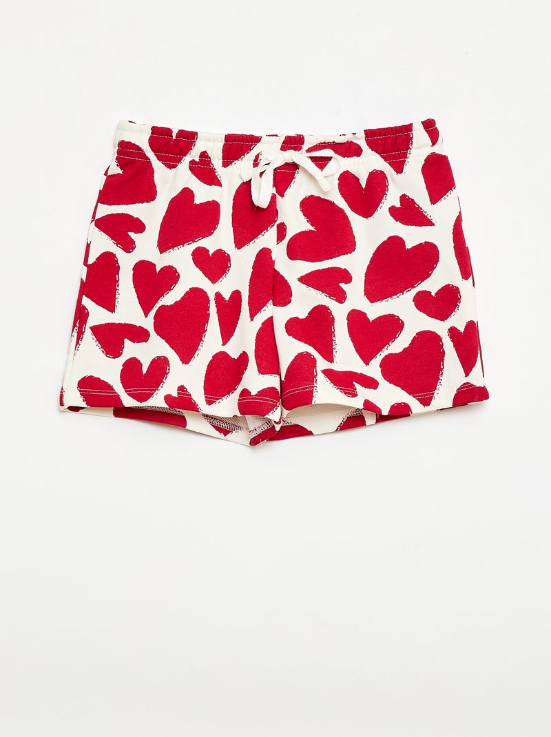 Set di 2 shorts in cotone Bianco - Kiabi
