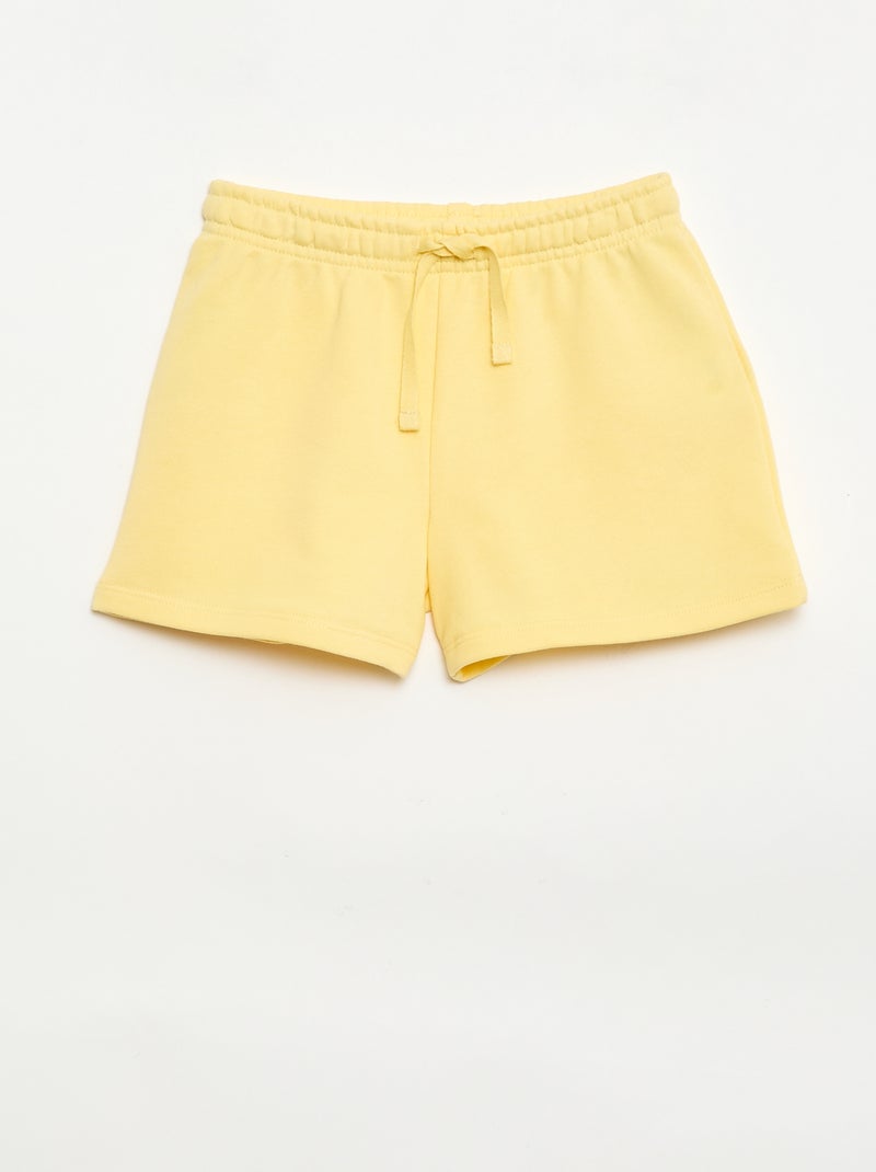Set di 2 shorts in cotone Giallo - Kiabi