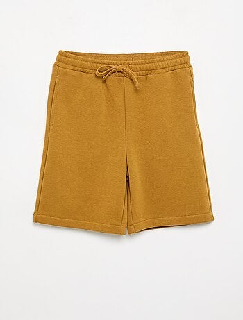 Set di 2 shorts in cotone tinta unita