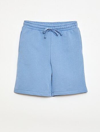 Set di 2 shorts in cotone tinta unita