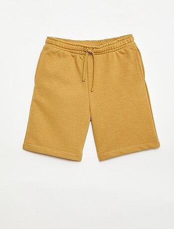 Set di 2 shorts in cotone tinta unita