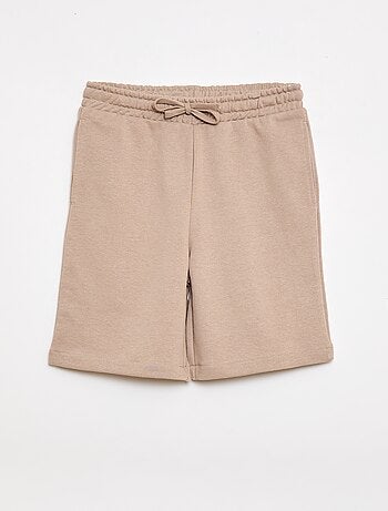 Set di 2 shorts in cotone tinta unita