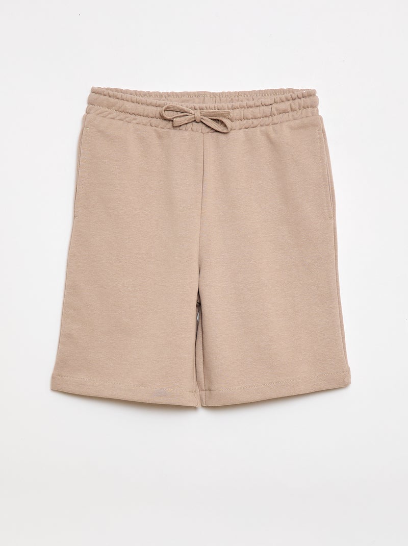 Set di 2 shorts in cotone tinta unita Verde - Kiabi
