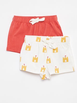 Set di 2 shorts in jersey - 2 pezzi