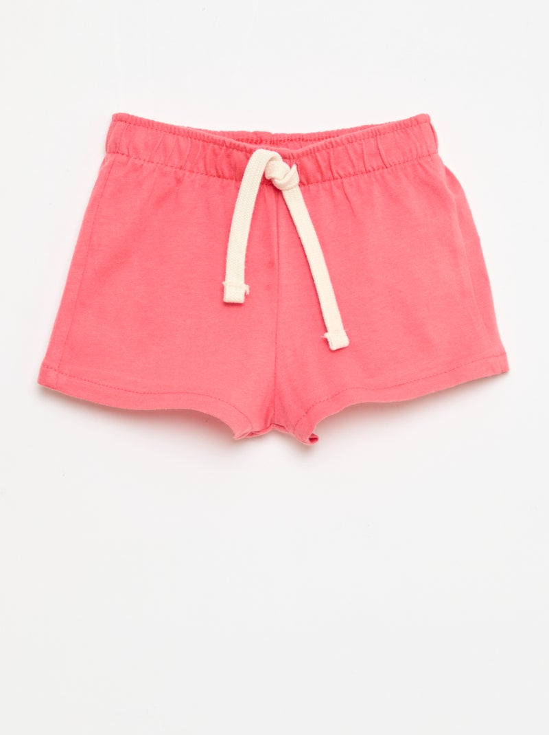 Set di 2 shorts in jersey Bianco - Kiabi