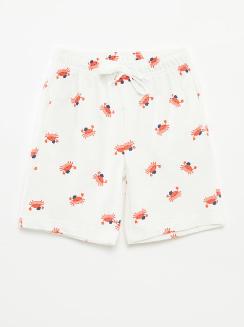 Set di 2 shorts in tessuto felpato - Kiabi