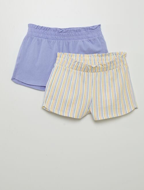 Set di 2 shorts leggeri - 2 pezzi - Kiabi