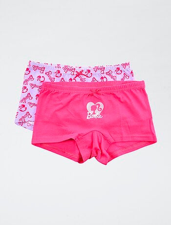Set di 2 shorty 'Barbie' in cotone