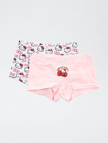 Set di 2 shorty 'Hello Kitty' in cotone