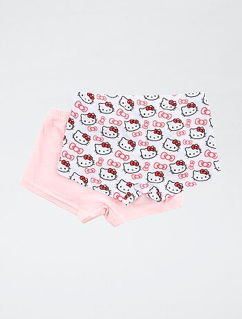 Set di 2 shorty 'Hello Kitty' in cotone