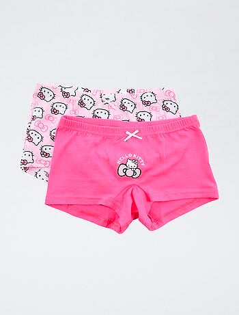 Set di 2 shorty 'Hello Kitty' in cotone