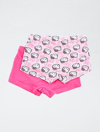 Set di 2 shorty 'Hello Kitty' in cotone